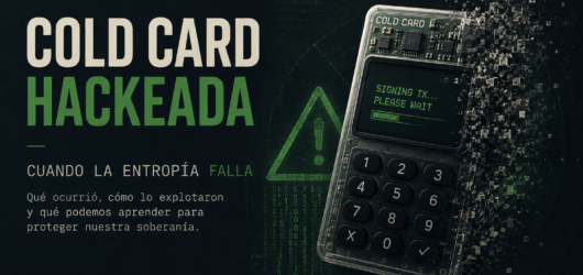 Cuando Falla la Matemática: Dentro de la Vulnerabilidad de Entropía de COLDCARD