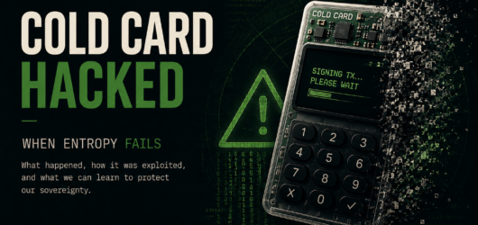 When the Math Fails: Inside the COLDCARD Entropy Vulnerability